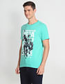 U.S. Polo Assn. Crew Neck Graphic Print T-Shirt