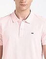 Tommy Hilfiger Solid Slim-Fit Cotton Polo Shirt