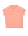 U.S. Polo Assn. Kids Girls Ribbed Collar Pique Polo Shirt