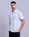 Tommy Hilfiger Striped Regular-Fit Woven Shirts