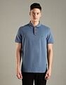 Tommy Hilfiger Solid Regular-Fit Cotton Polo Shirt