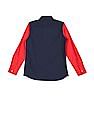 U.S. Polo Assn. Kids Boys Button Down Collar Logo Shirt