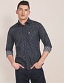 U.S. Polo Assn. Spread Collar Printed Casual Shirt