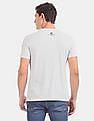 U.S. Polo Assn. Denim Co. Grey Cut And Sew Panel Brand Print T-Shirt
