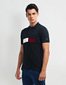 Arrow Sport Colour Block Cotton Polo Shirt