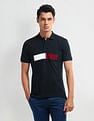 Arrow Sport Colour Block Cotton Polo Shirt