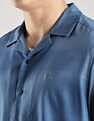Calvin Klein Jeans Printed Regular-Fit Poplin Woven Shirt