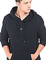 Aeropostale Patterned Knit Hooded Sweater