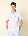 U.S. Polo Assn. Tropical Printed Tailored Fit Shirt