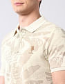 U.S. Polo Assn. Denim Co. Tropical Printed Pure Cotton Polo Shirt