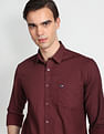 Arrow Sports Geometric Print Slim Fit Casual Shirt