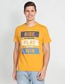 U.S. Polo Assn. Denim Co. Crew Neck Brand Print Shirt
