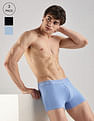 Calvin Klein Underwear Multi-Coloured Solid Low Rise Trunk - Pack Of 3