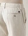 Arrow Sport Textured Slim Fit Trousers