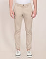 U.S. Polo Assn. Mid Rise Flat Front Solid Trousers