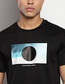 Calvin Klein Cut Out Box Graphic T-Shirt