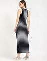 Tommy Hilfiger Cotton Crew Neck Midi Dress