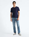 Flying Machine Freddie Slim Straight Mid Rise Jeans