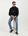 Tommy Hilfiger Solid High Neck Cotton Sweatshirt