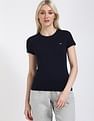 Tommy Hilfiger Solid Slim-Fit Cotton T-Shirt