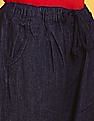 Flying Machine Women Pure Cotton Drawstring Waist Jogger Jeans