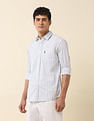 U.S. Polo Assn. Tailored Fit Vertical Striped Shirt
