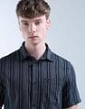 Flying Machine Vertical Striped Color Of Home Shirt