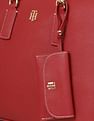 Tommy Hilfiger Grain Pebble Brielle Satchel Bag