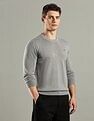 Tommy Hilfiger Solid Regular-Fit Cotton Sweater