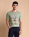 U.S. Polo Assn. Denim Co. Graphic Printed Muscle Fit T-Shirt