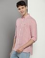 Tommy Hilfiger Linen Gingham Check Shirt