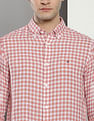 Tommy Hilfiger Linen Gingham Check Shirt