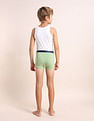 USPA Innerwear Boys Mid Rise Cotton Spandex Trunks - Pack Of 3