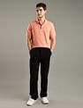 Tommy Hilfiger Solid Regular-Fit Cotton Polo Shirt