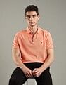 Tommy Hilfiger Solid Regular-Fit Cotton Polo Shirt