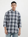 Tommy Hilfiger Regular Poplin Plaid Checks Shirt