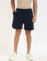 Tommy Hilfiger Regular-Fit Solid Mid Rise Shorts