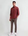 Arrow Sport Horizontal Striped Tailored Fit Shirt