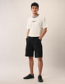U.S. Polo Assn. Denim Co. Solid Regular Fit Cargo Shorts