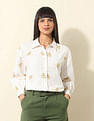U.S. Polo Assn. Women Floral Embroidered Top