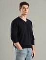 Tommy Hilfiger Solid Regular-Fit Cotton Sweater