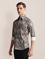 U.S. Polo Assn. Floral Print Tailored Fit Shirt