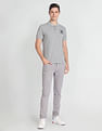 U.S. Polo Assn. Denim Co. Solid Muscle Fit Polo Shirt