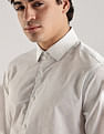 Calvin Klein Jeans Geometric Slim Fit Dobby Woven Shirt