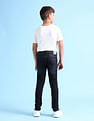 U.S. Polo Assn. Kids Boys Stone Wash Skinny Fit Jeans