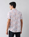 U.S. Polo Assn. Denim Co. Geometric Printed Satin Regular Fit Shirt