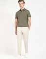 Tommy Hilfiger Solid Regular-Fit Cotton Polo Shirt