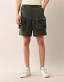 U.S. Polo Assn. Denim Co. Regular Fit Solid Cargo Shorts