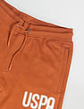 U.S. Polo Assn. Denim Co. Mid Rise Solid Track Pants