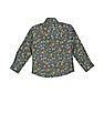 U.S. Polo Assn. Kids Boys Spread Collar Printed Shirt